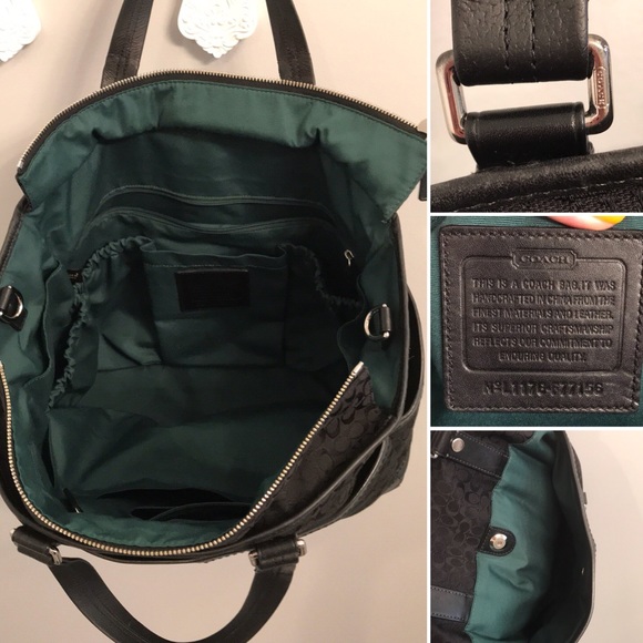 ✨Coach signature diaper/tote bag✨ - Picture 7 of 7